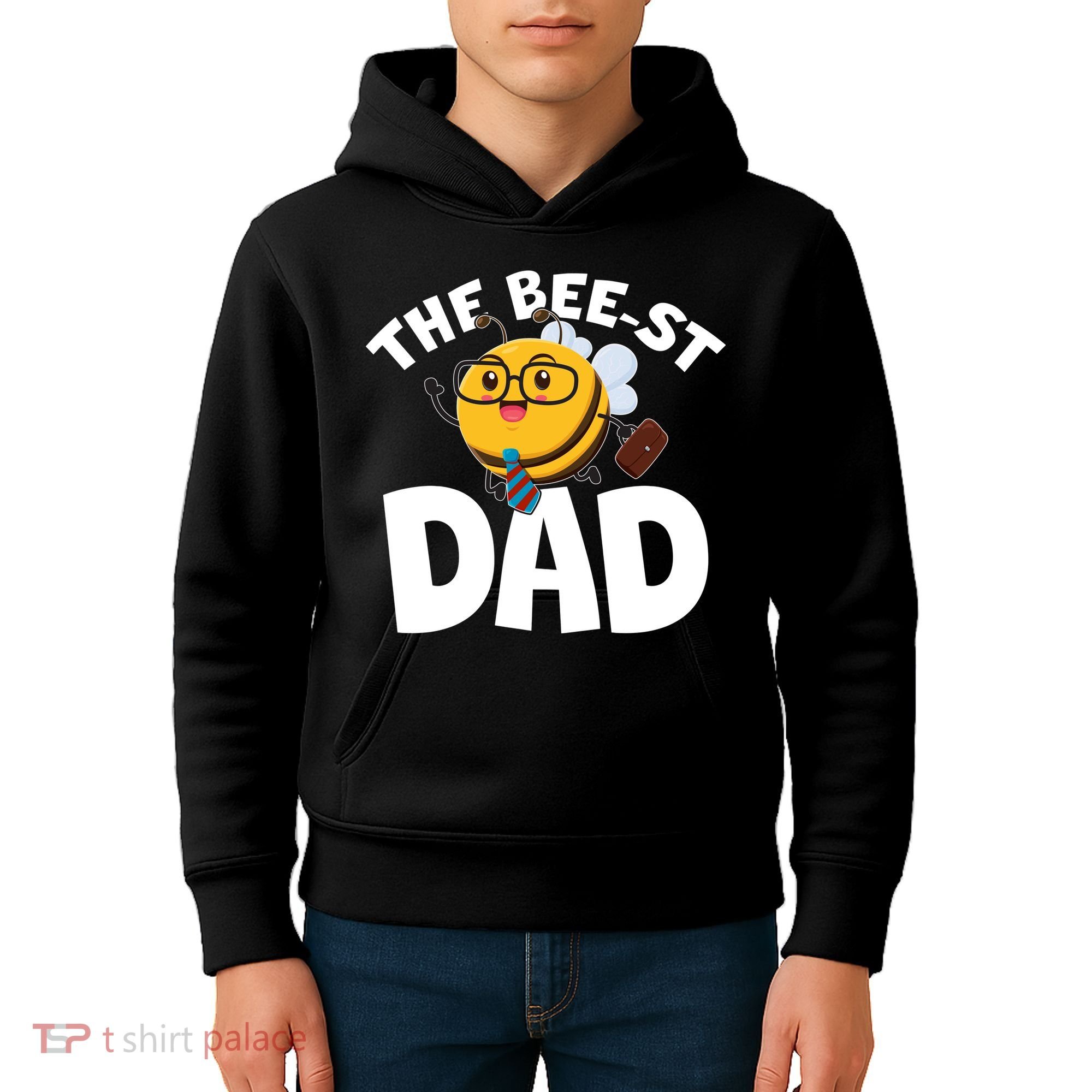 The Bee-st Dad Kids Hoodie