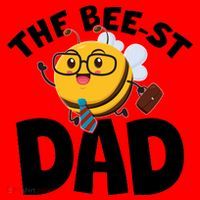 The Bee-st Dad Santa Hat thumb 1
