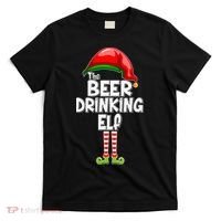 The Beer Drinking Elf Family Matching Christmas T-Shirt thumb 0