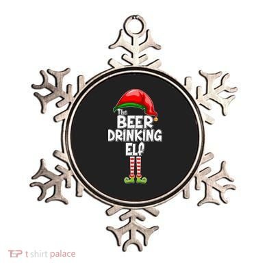The Beer Drinking Elf Family Matching Christmas Ornament
