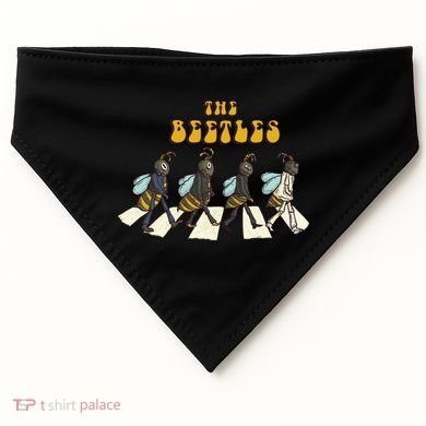 The Beetles Parody USA-Made Doggie Bandana