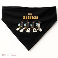 The Beetles Parody USA-Made Doggie Bandana thumb 0