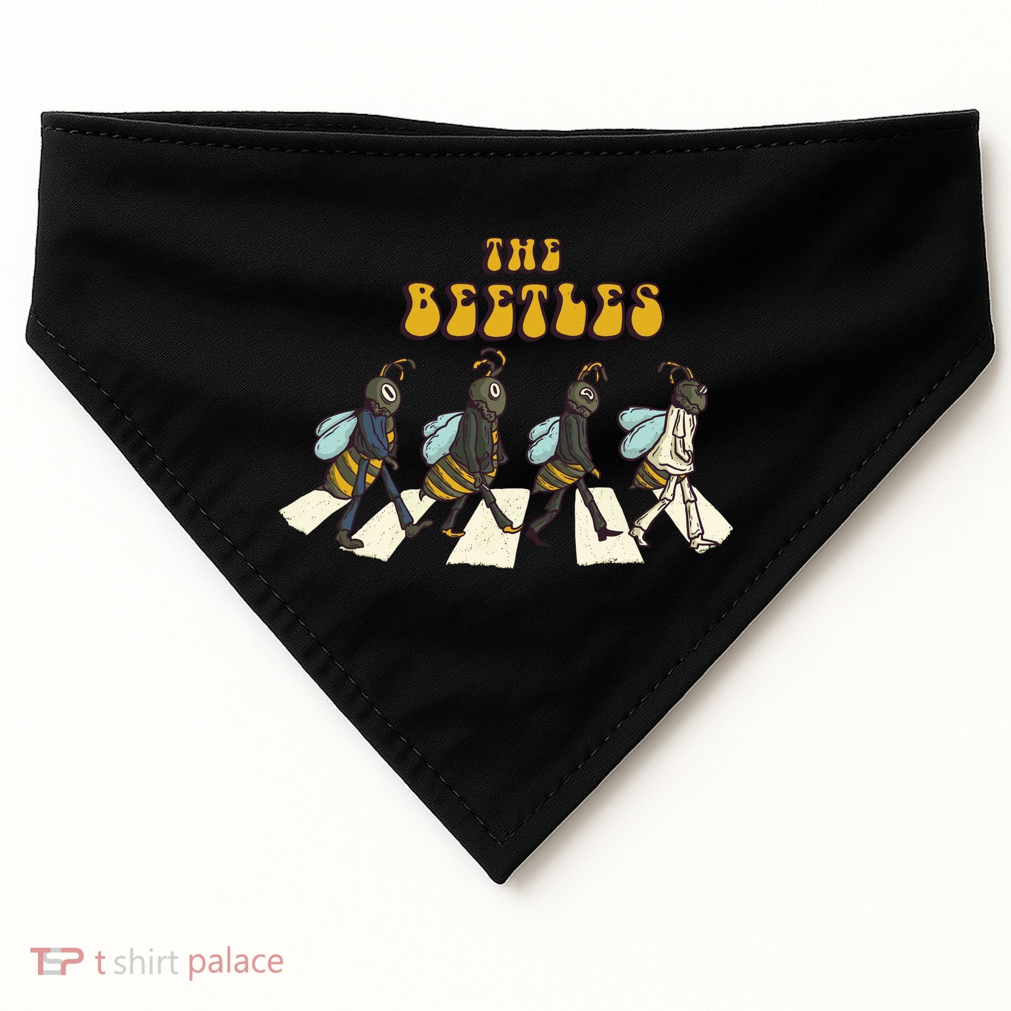 The Beetles Parody USA-Made Doggie Bandana