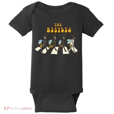 The Beetles Parody Baby Bodysuit