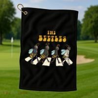 The Beetles Parody Golf Towel thumb 1