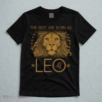 The Best Are Born As Leo Vintage Lion T-Shirt thumb 5
