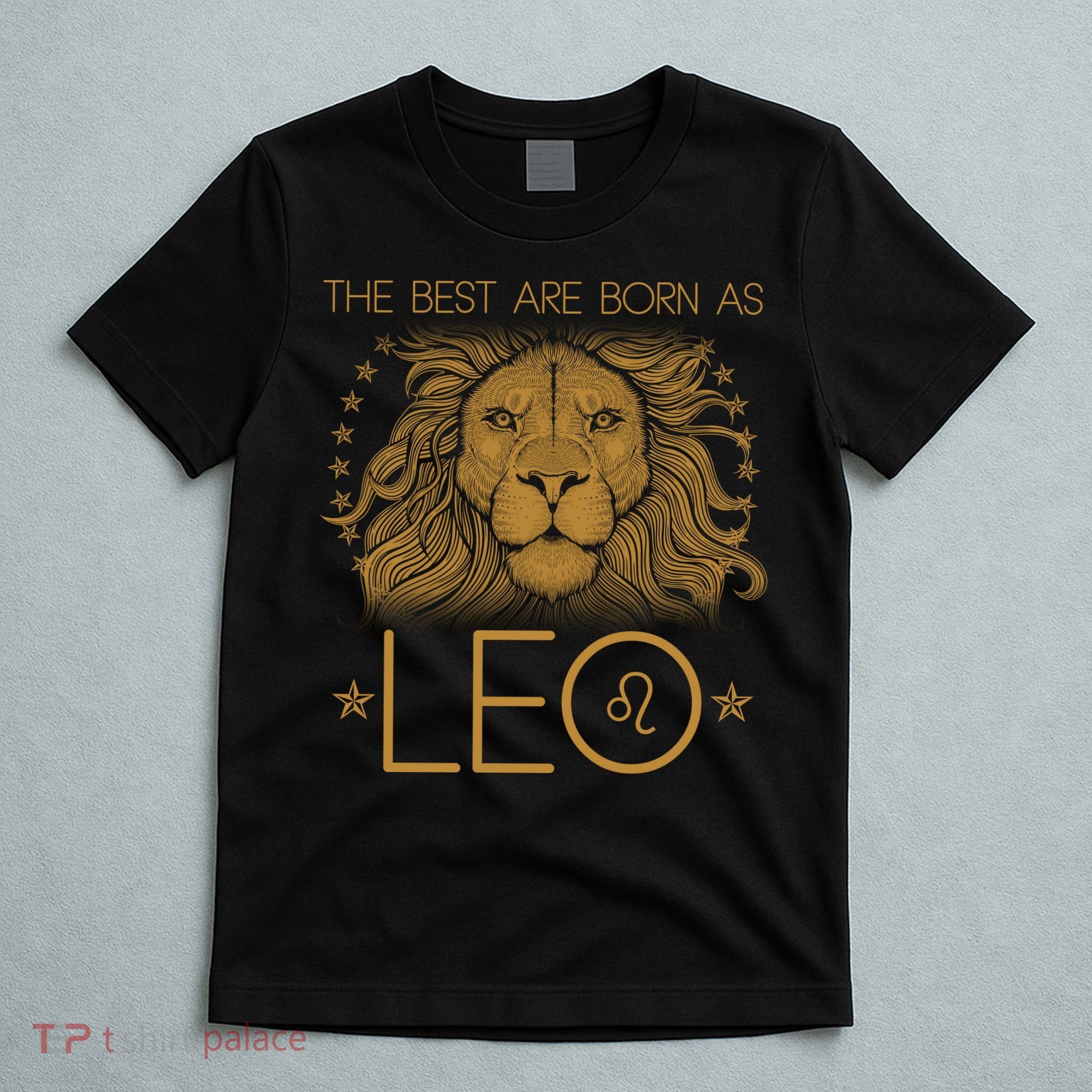 The Best Are Born As Leo Vintage Lion T-Shirt