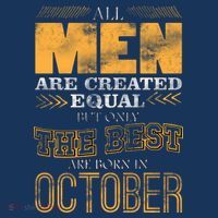 The Best Are Born In October Women's Long Sleeve Shirt thumb 2