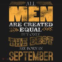 The Best Are Born In September Ornament thumb 1