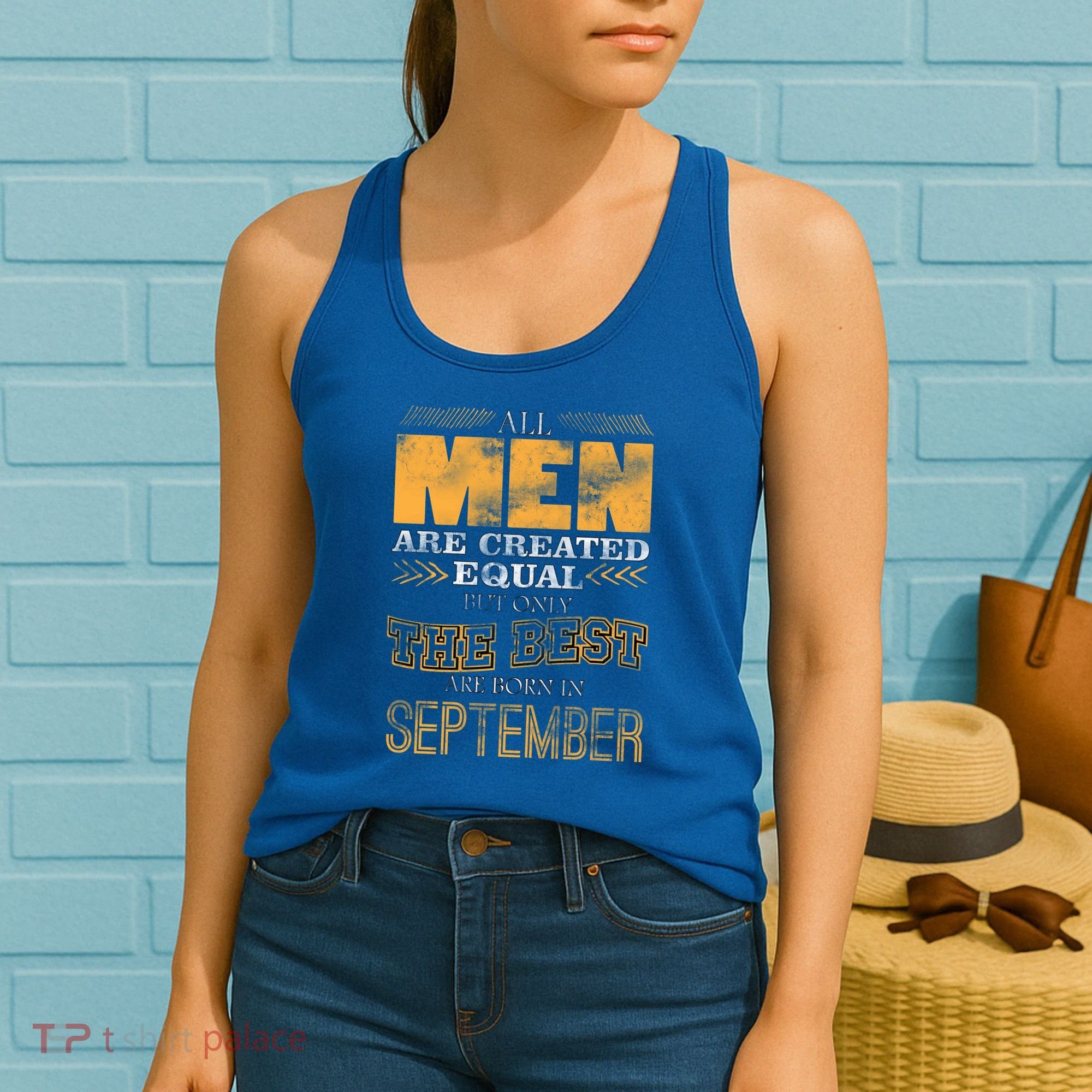 The Best Are Born In September Women's Tank Top