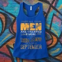 The Best Are Born In September Women's Tank Top thumb 3