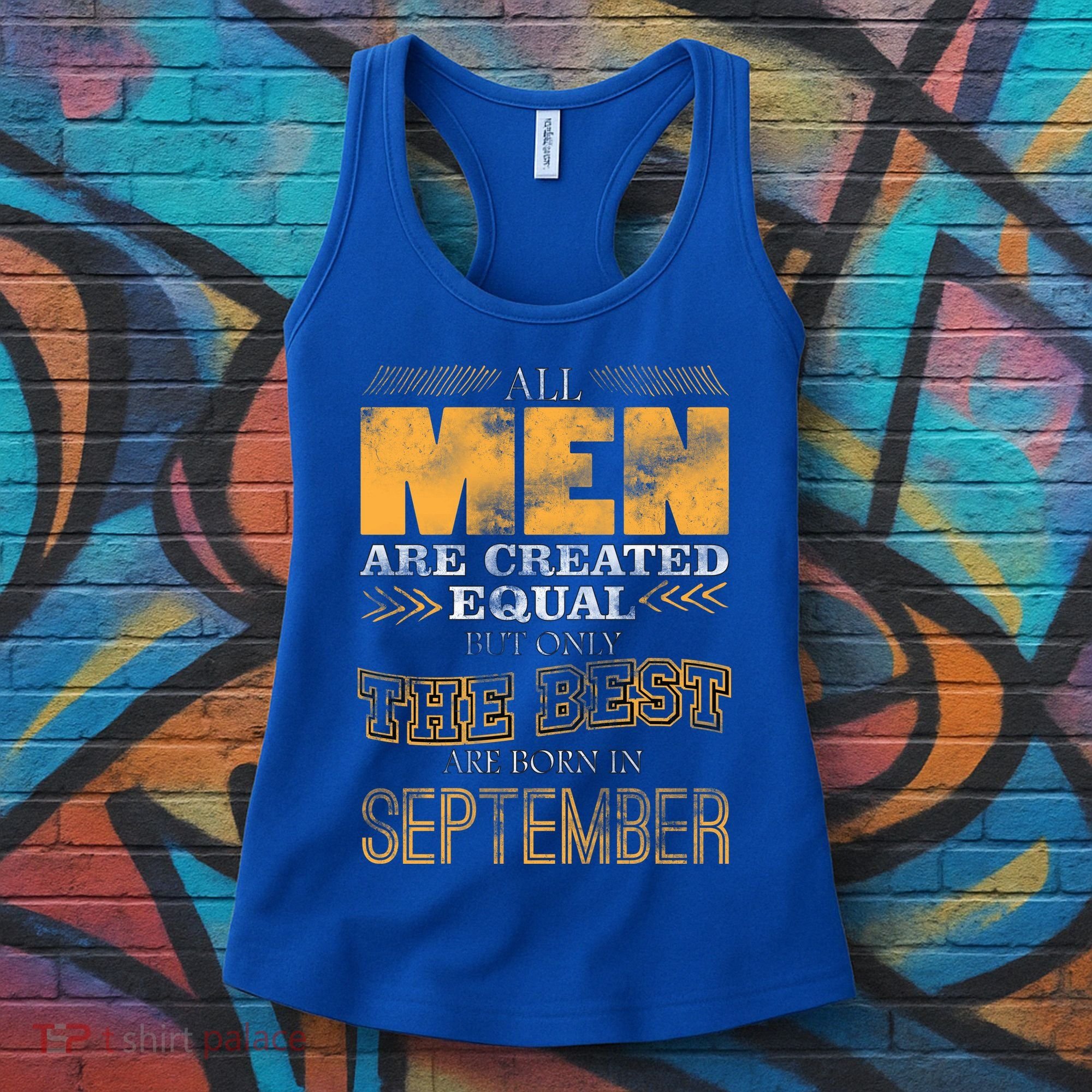 The Best Are Born In September Women's Tank Top