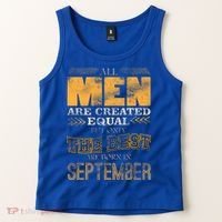 The Best Are Born In September Tank Top thumb 2