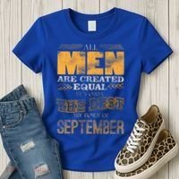 The Best Are Born In September Women's T-Shirt thumb 3