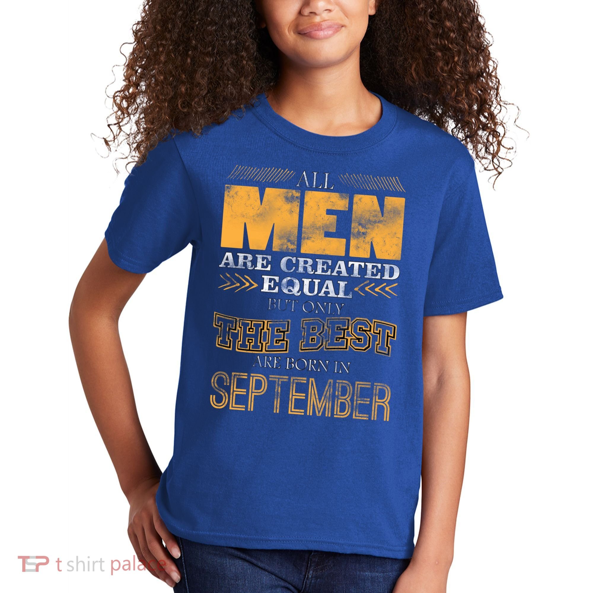 The Best Are Born In September Kids T-Shirt