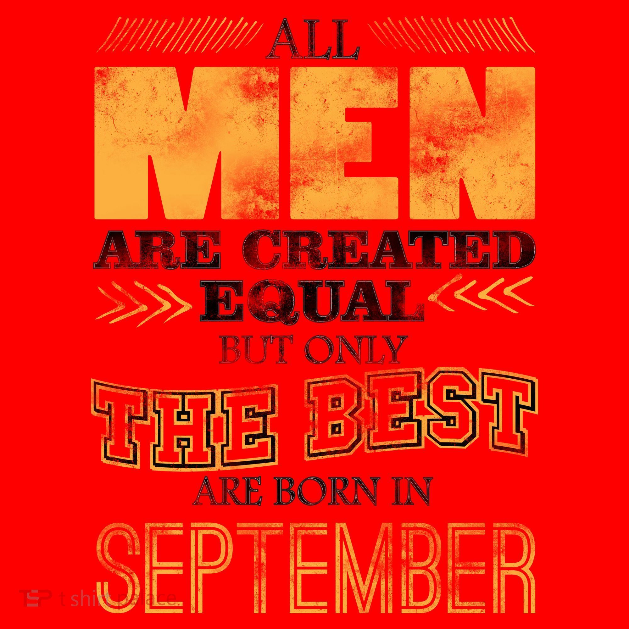 The Best Are Born In September Santa Hat