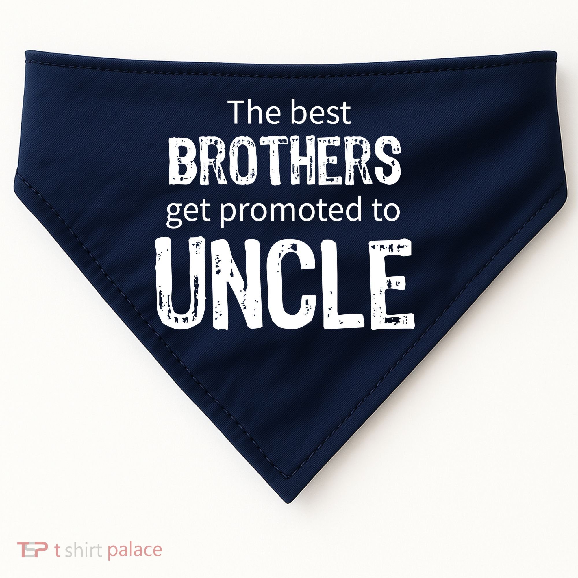 The Best Brothers Get Promoted Uncle USA-Made Doggie Bandana