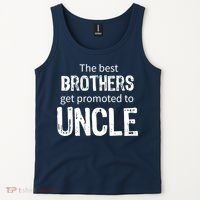 The Best Brothers Get Promoted Uncle Tank Top thumb 2