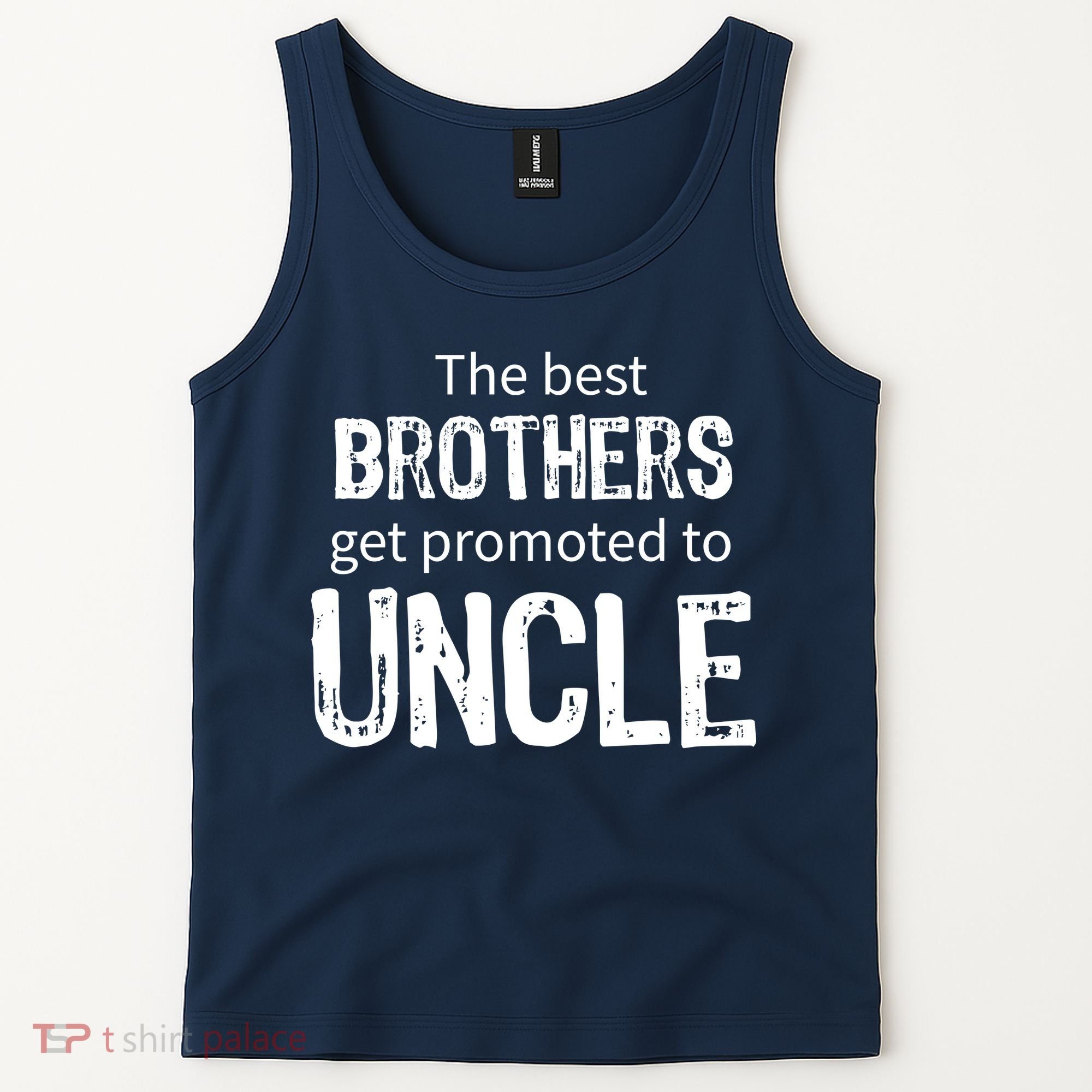The Best Brothers Get Promoted Uncle Tank Top