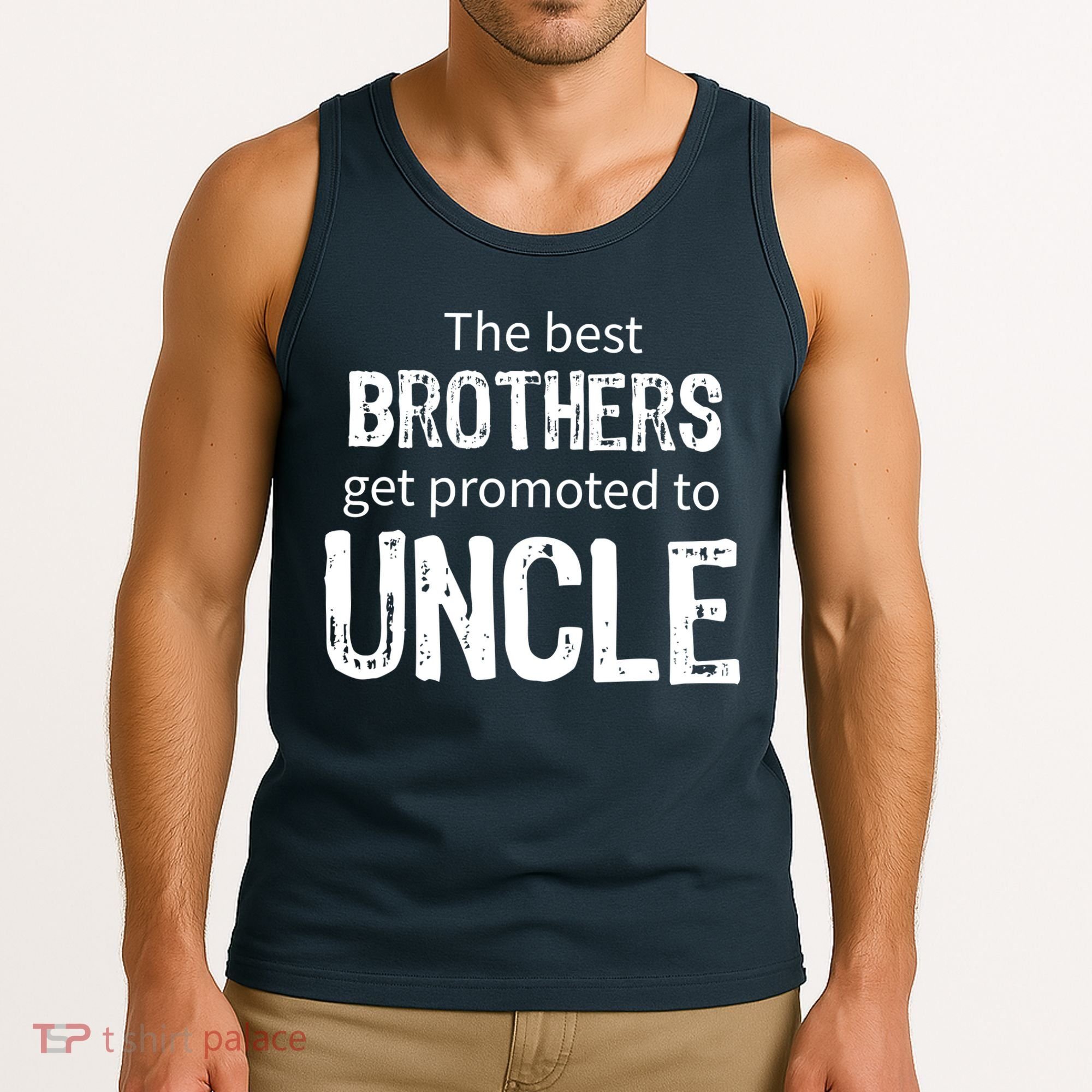The Best Brothers Get Promoted Uncle Tank Top