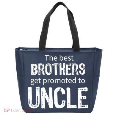 The Best Brothers Get Promoted Uncle Tote Bag