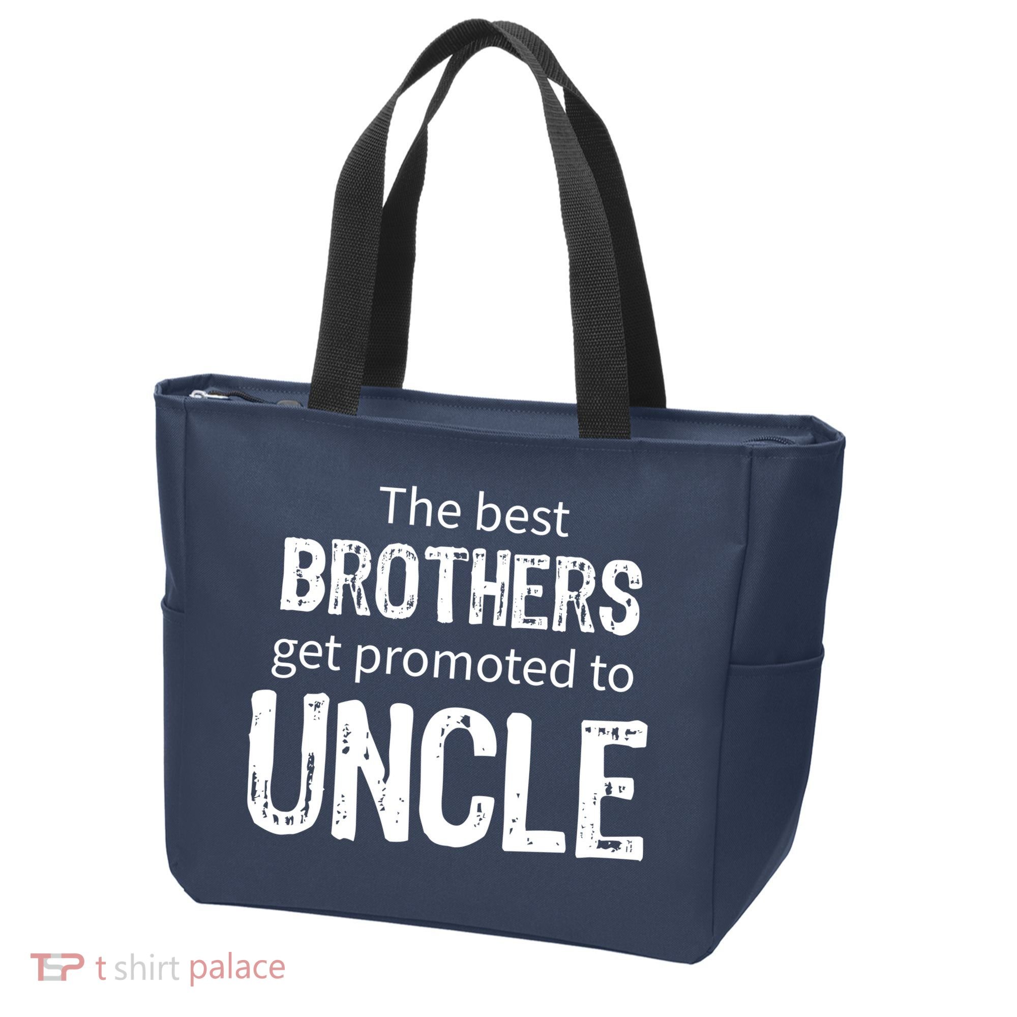 The Best Brothers Get Promoted Uncle Tote Bag