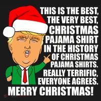 The Best Christmas Pajama Shirt Ever Everyone Agrees Donald Trump Tank Top thumb 6