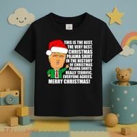 The Best Christmas Pajama Shirt Ever Everyone Agrees Donald Trump Toddler T-Shirt thumb 3