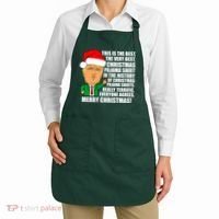 The Best Christmas Pajama Shirt Ever Everyone Agrees Donald Trump Apron thumb 2