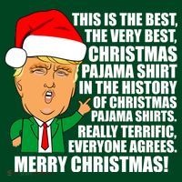 The Best Christmas Pajama Shirt Ever Everyone Agrees Donald Trump Coaster thumb 2