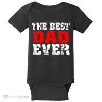 The Best Dad Ever Baby Bodysuit thumb 0