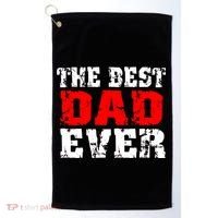 The Best Dad Ever Golf Towel thumb 0