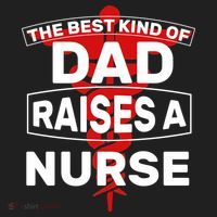 The Best Kind Of Dad Raised A Nurse Women's Sweatshirt thumb 2