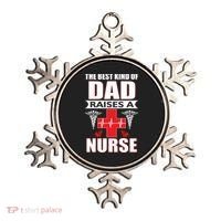 The Best Kind Of Dad Raises A Nurse Ornament thumb 0
