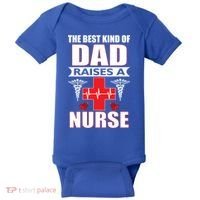 The Best Kind Of Dad Raises A Nurse Baby Bodysuit thumb 0