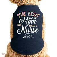 The Best Kind Of Mom Raises A Nurse Doggie Tank thumb 0