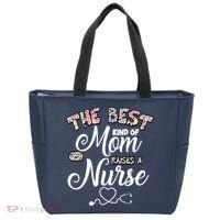 The Best Kind Of Mom Raises A Nurse Tote Bag thumb 0