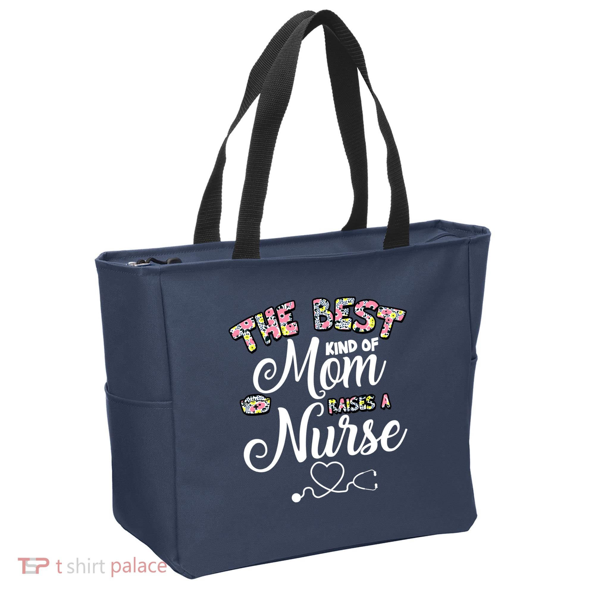 The Best Kind Of Mom Raises A Nurse Tote Bag