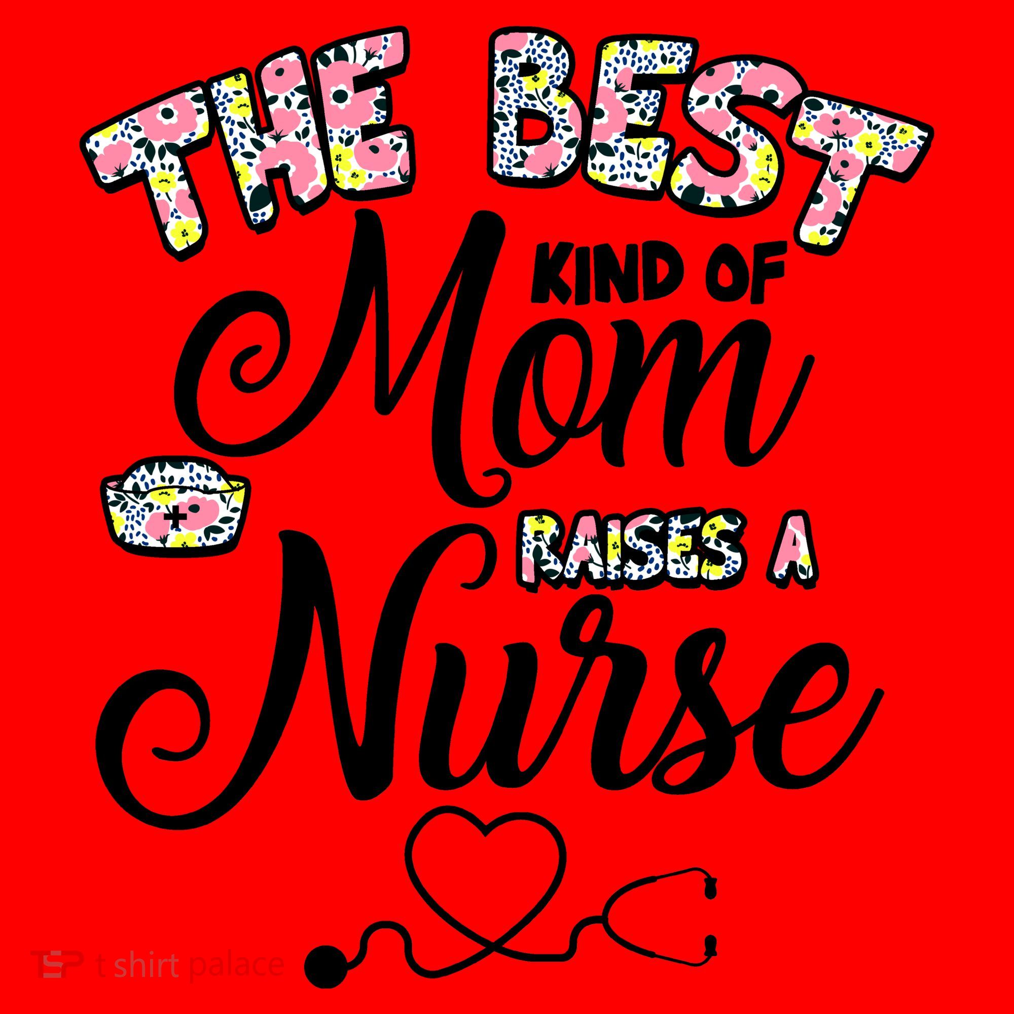 The Best Kind Of Mom Raises A Nurse Santa Hat