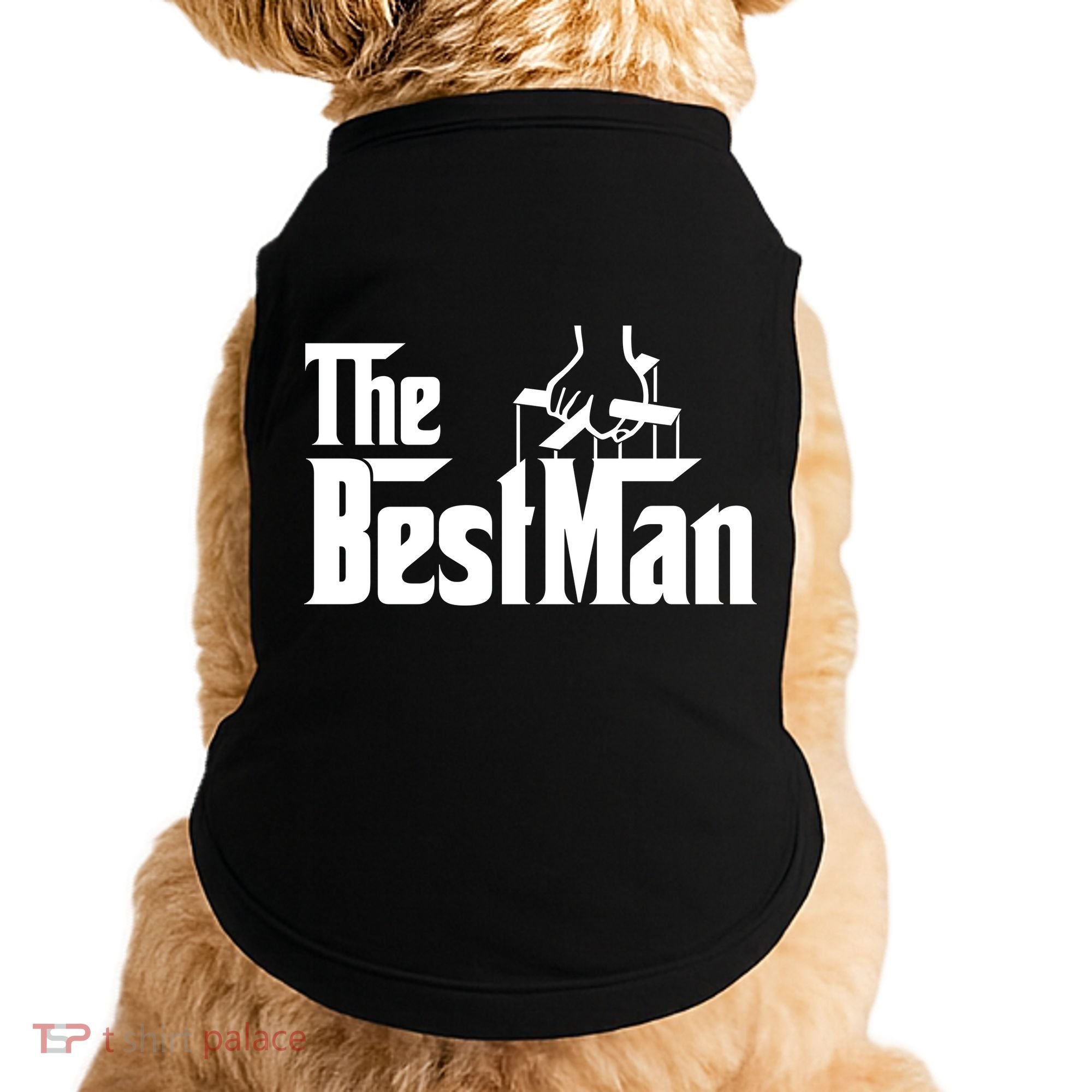 The Best Man Doggie Tank
