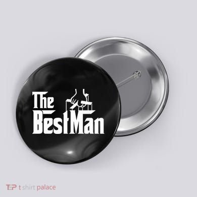 The Best Man Button