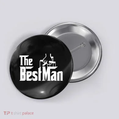 The Best Man Button