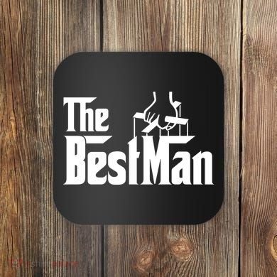 The Best Man Coaster
