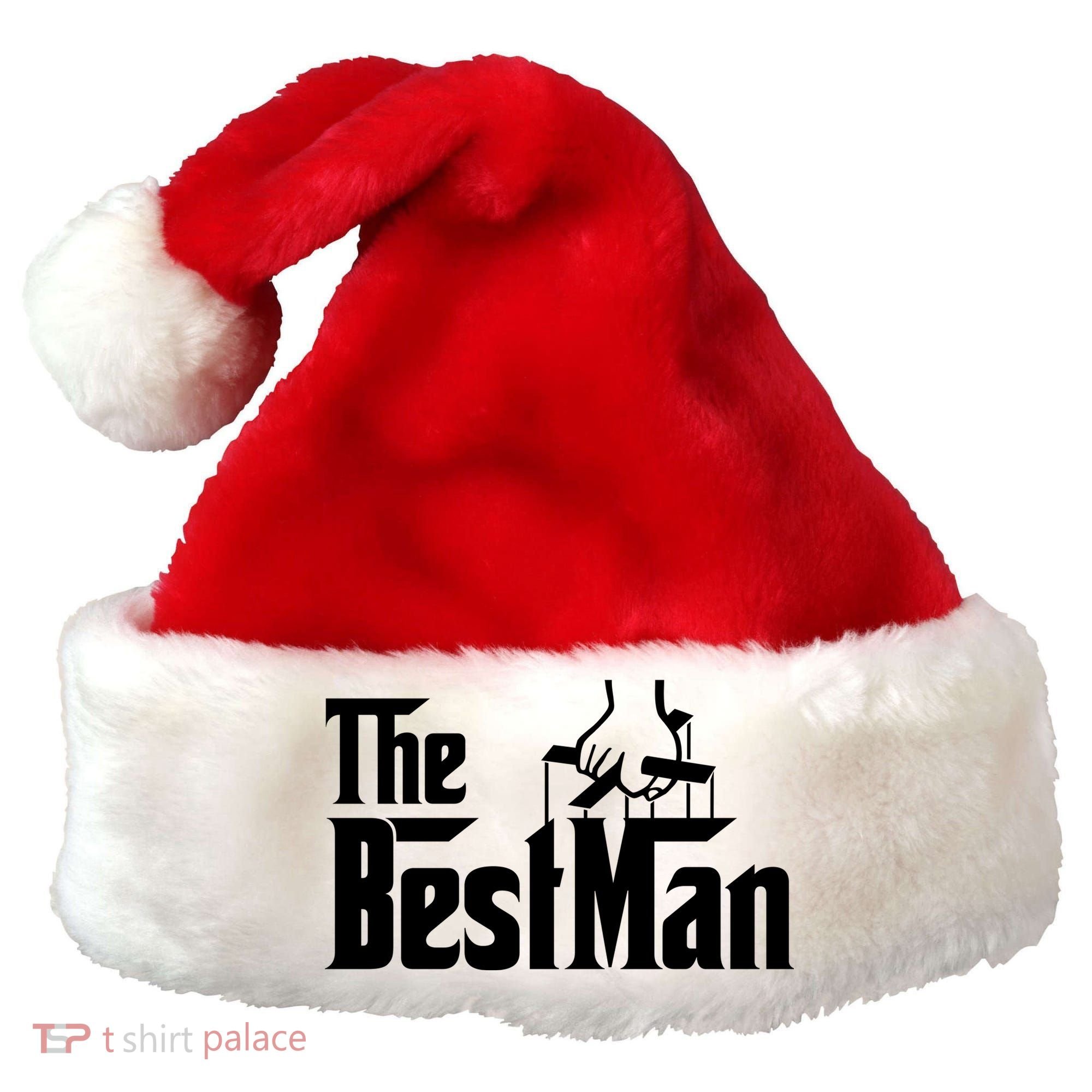 The Best Man Santa Hat