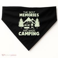 The Best Memories Are Made Camping USA-Made Doggie Bandana thumb 0