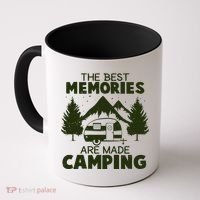 The Best Memories Are Made Camping Coffee Mug thumb 0