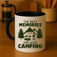 The Best Memories Are Made Camping Coffee Mug thumb 4