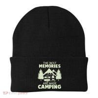 The Best Memories Are Made Camping Beanie thumb 0