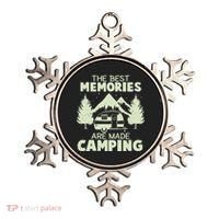 The Best Memories Are Made Camping Ornament thumb 0