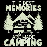 The Best Memories Are Made Camping Ornament thumb 1